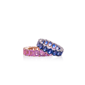 Anello Fedina Eternity Ottagoni