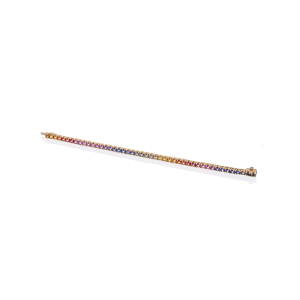 Bracciale Tennis a filo Rainbow